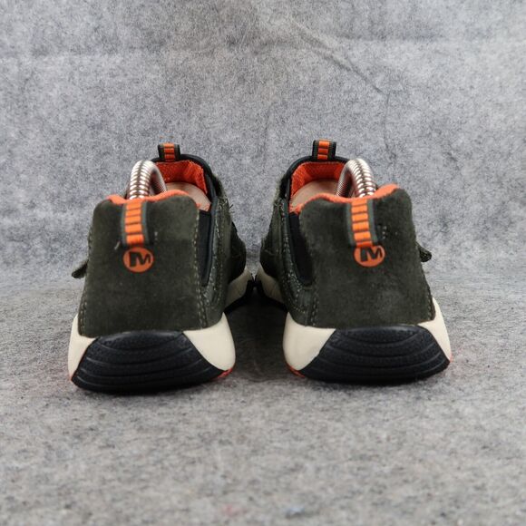 Merrell Shoes Kids 6.5 Casual Active Free Roam Hut Moc Leather Quilted Comfort - Picture 6 of 15